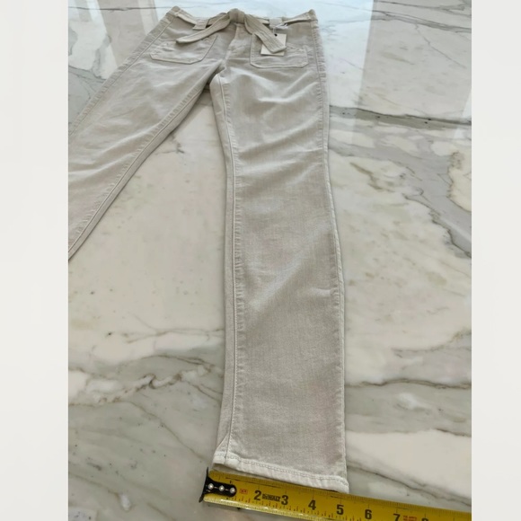 MOTHER THE LOOKER OATMEAL JEAN PANTS SIZE 28 NWTS! - Picture 12 of 13